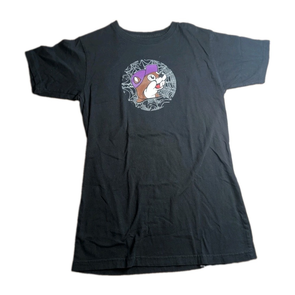 Buc-ee's Halloween 2025 T-Shirt Small Black Put a Spell On Me Beaver Graphic